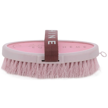 Zachte borstel Equithème Ik hou van je Roze
