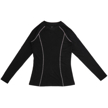 T-shirt Stella Equithème Zwart / grijs / blauw