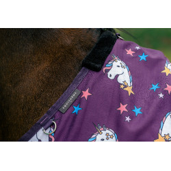 Equithème Unicorn standaard 600D deken Pruim Violet