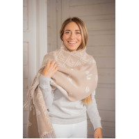 Sjaal Pénélope Lana Beige / ecru