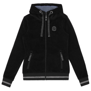 Fleece velours Je t'aime Equithème Coline dames Fleece velours Je t'aime Equithème Coline dames