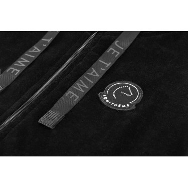 Fleece velours Je t'aime Equithème Coline dames Fleece velours Je t'aime Equithème Coline dames