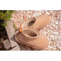 Mini-boots Pénélope Kameel Bruin