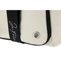 Weekendtas Je t’aime Equithème Ecru Wit Weekendtas Je t’aime Equithème Ecru Wit