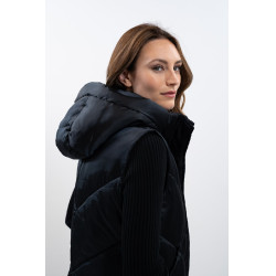 Mouwloze gewatteerde bodywarmer Harcour Auxane Zwart