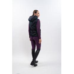 Mouwloze gewatteerde bodywarmer Harcour Auxane Zwart