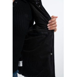 Mouwloze gewatteerde bodywarmer Harcour Auxane Zwart