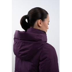 Korte parka Harcour Adele Zwart / donkerpaars Violet