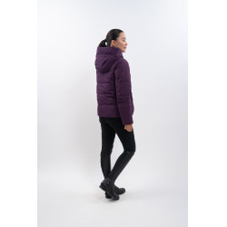 Korte parka Harcour Adele Zwart / donkerpaars Violet