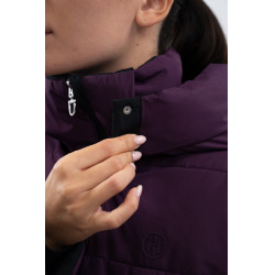 Korte parka Harcour Adele Zwart / donkerpaars Violet