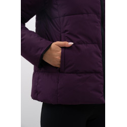 Korte parka Harcour Adele Zwart / donkerpaars Violet