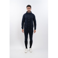 Technische sweatshirt met rits Harcour Aron Marine Marineblauw Technische sweatshirt met rits Harcour Aron Marine Marineblauw