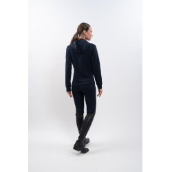 Technische sweatvest met rits Harcour Ava Marine Marineblauw Technische sweatvest met rits Harcour Ava Marine Marineblauw