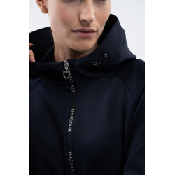 Technische sweatvest met rits Harcour Ava Marine Marineblauw Technische sweatvest met rits Harcour Ava Marine Marineblauw