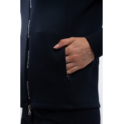 Technische sweatvest met rits Harcour Ava Marine Marineblauw Technische sweatvest met rits Harcour Ava Marine Marineblauw