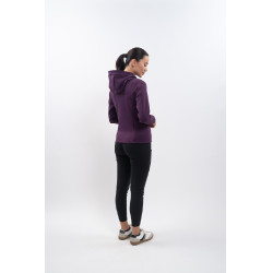 Technische sweatvest met rits Harcour Ava Vijg Violet Technische sweatvest met rits Harcour Ava Vijg Violet