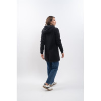 Lange jas Harcour Abby Marine Marineblauw