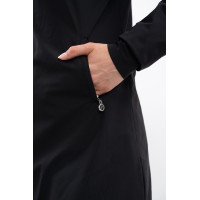 Lange jas Harcour Abby Zwart Lange jas Harcour Abby Zwart