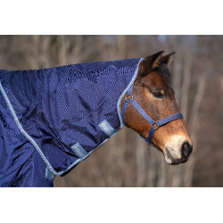 Bucas Atlantic Exclusive deken en halsstuk Marine / blauw