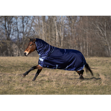 Bucas Atlantic Exclusive deken en halsstuk Marine / blauw Bucas Atlantic Exclusive deken en halsstuk Marine / blauw