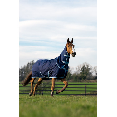 Bucas Atlantic Exclusive deken en halsstuk Marine / blauw Bucas Atlantic Exclusive deken en halsstuk Marine / blauw