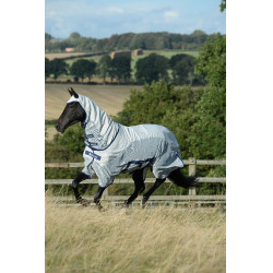 Bucas Sweet-Itch X light B/N deken Zilver Bucas Sweet-Itch X light B/N deken Zilver