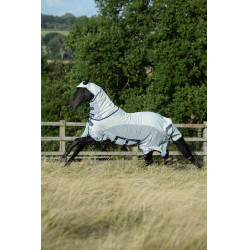 Bucas Sweet-Itch X light B/N deken Zilver Bucas Sweet-Itch X light B/N deken Zilver