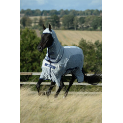 Bucas Sweet-Itch X light B/N deken Zilver Bucas Sweet-Itch X light B/N deken Zilver