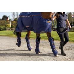 Bucas Therapy transportbeschermers Marine / oranje Blauw Bucas Therapy transportbeschermers Marine / oranje Blauw
