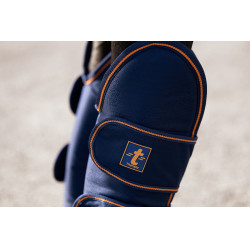 Bucas Therapy transportbeschermers Marine / oranje Blauw Bucas Therapy transportbeschermers Marine / oranje Blauw