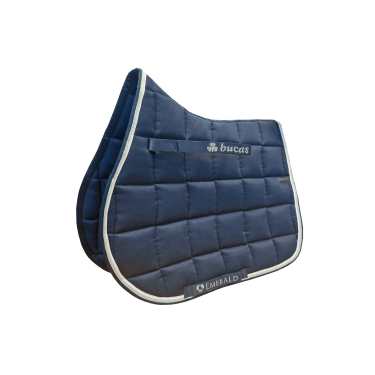 Bucas Emeraude zadeldekje Marine Marineblauw