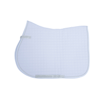 Bucas zadeldek met Max Jumping-logo Wit / wit Bucas zadeldek met Max Jumping-logo Wit / wit