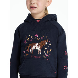 Mini LeMieux Romi hoodie Marine Marineblauw