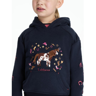 Mini LeMieux Romi hoodie Marine Marineblauw