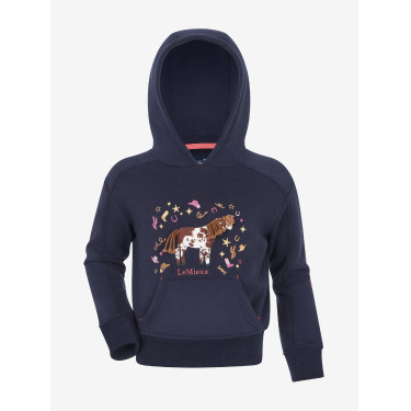 Mini LeMieux Romi hoodie Marine Marineblauw