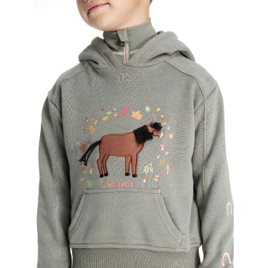 Mini LeMieux Romi hoodie Rozemarijn Groen Mini LeMieux Romi hoodie Rozemarijn Groen