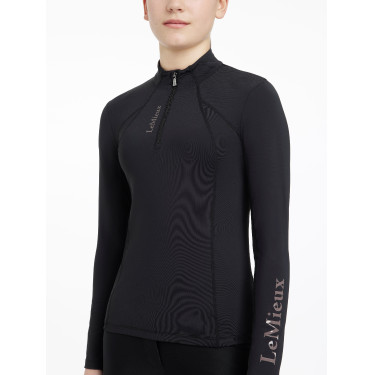 Baselayer LeMieux Young Rider Classique met lange mouwen Zwart
