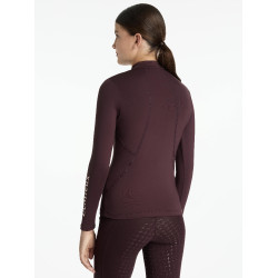 Baselayer LeMieux Young Rider Classique met lange mouwen Damson Violet