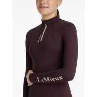 Baselayer LeMieux Young Rider Classique met lange mouwen Benetton blauw