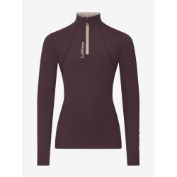 Baselayer LeMieux Young Rider Classique met lange mouwen Damson Violet