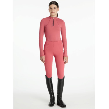 Baselayer LeMieux Young Rider Classique met lange mouwen Veenbes Roze