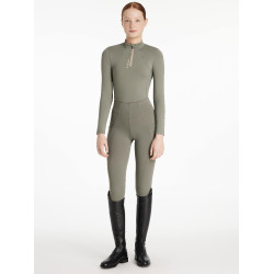 Baselayer LeMieux Young Rider Classique met lange mouwen Rozemarijn Groen