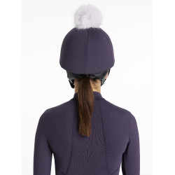 LeMieux Klassieke muts met afneembare pompon Juniper Violet