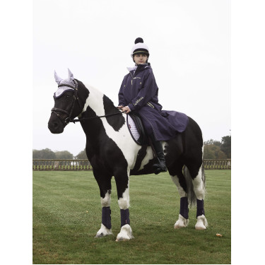 LeMieux Klassieke muts met afneembare pompon Lila Violet