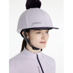 LeMieux Klassieke muts met afneembare pompon Lila Violet