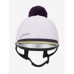 LeMieux Klassieke muts met afneembare pompon Lila Violet