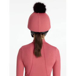 LeMieux Klassieke muts met afneembare pompon Veenbes Roze LeMieux Klassieke muts met afneembare pompon Veenbes Roze