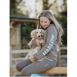 LeMieux Harlow Young Rider hoodie Walnoot