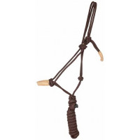 Ethologisch halster comfort + lijn T van T Bruin / beige