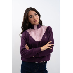Sweater Harcour Ambre Vijg / lichtroze Sweater Harcour Ambre Vijg / lichtroze